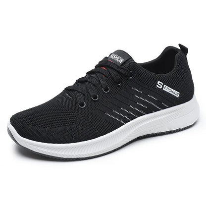 Men's Sports AirMesh Comfortable Sneakers with Thick Sole Platform