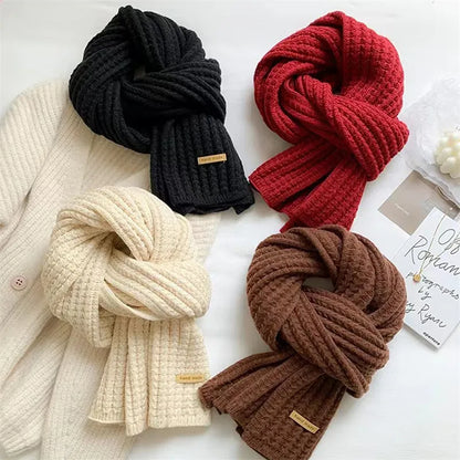 Premium Hand Knitted Thick Thermal  Extra long Scarf